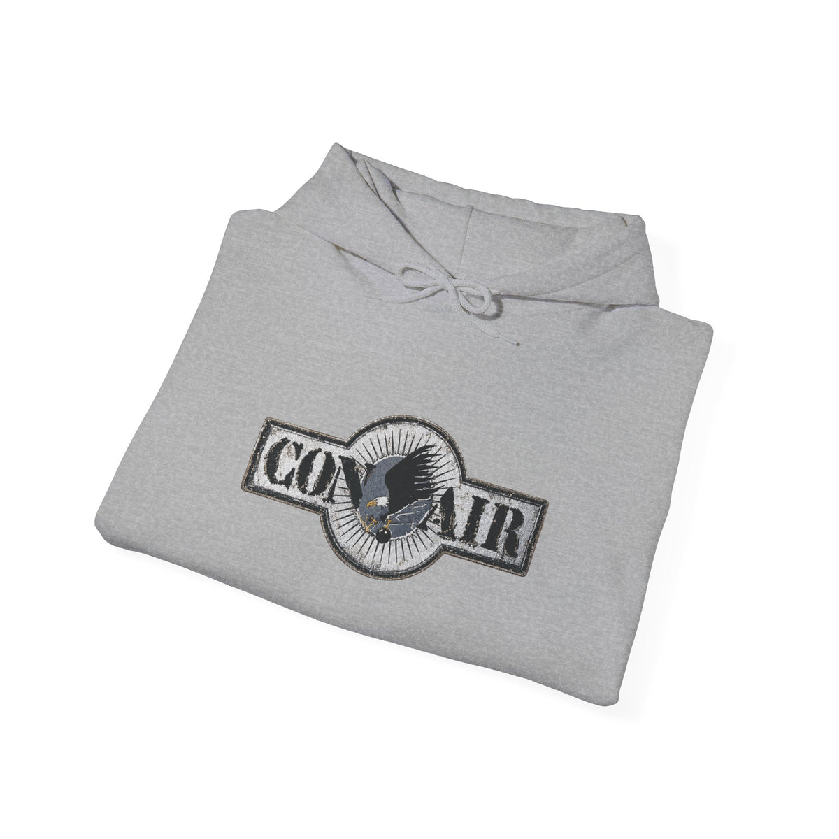 Hoodie — Vintage 'CON AIR' Logo Pullover Sweatshirt