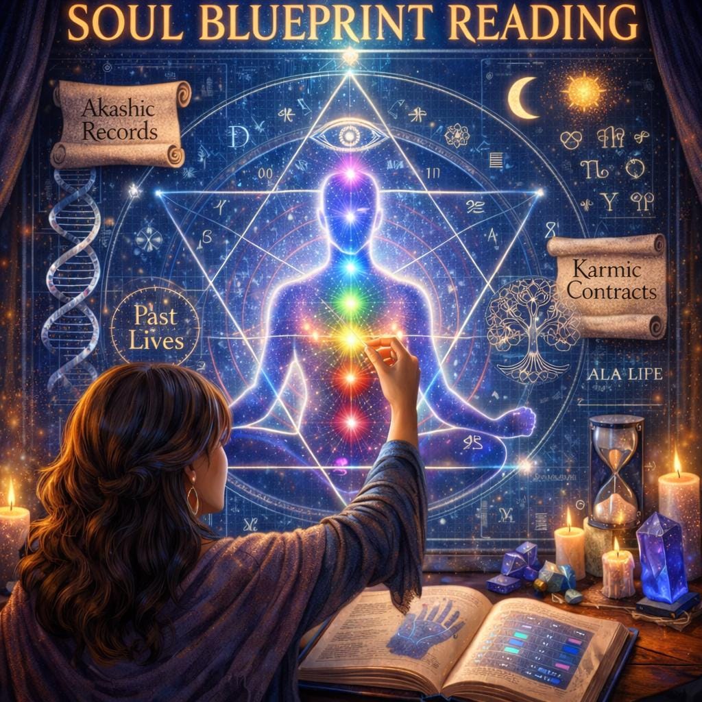 Soul Blueprint Reading | Life Purpose, Past Life, Spiritual Guidance (PDF)