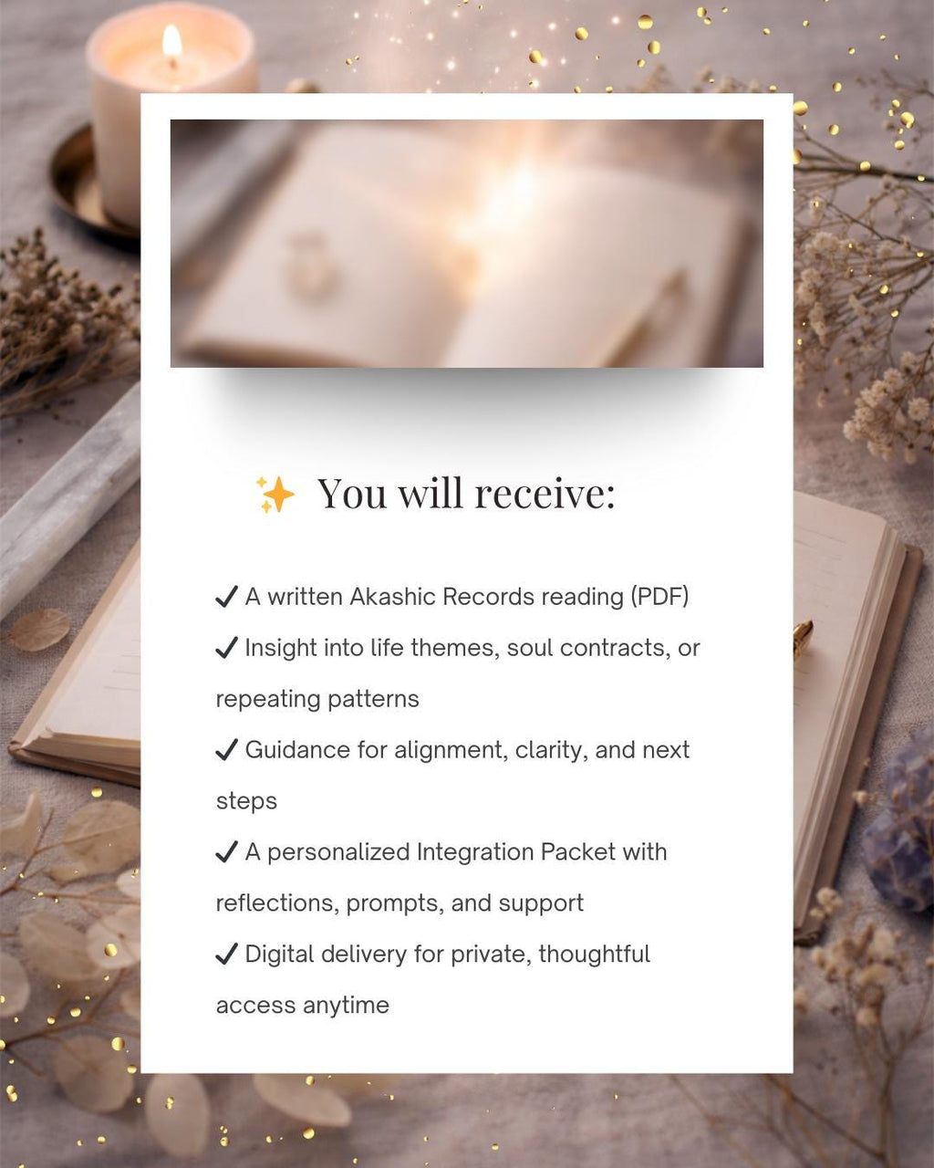 Akashic Records Soul Reading | Personalized PDF Soul Report | Kate Putnam