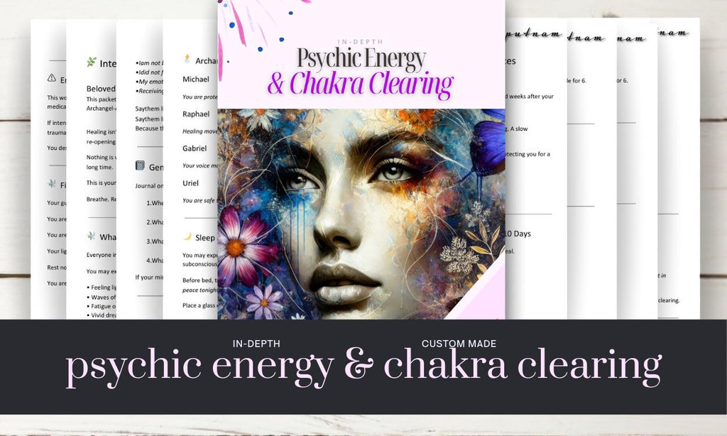 Psychic Energy Reading & Chakra Clearing | Archangel-Assisted PDF Report | Kate Putnam