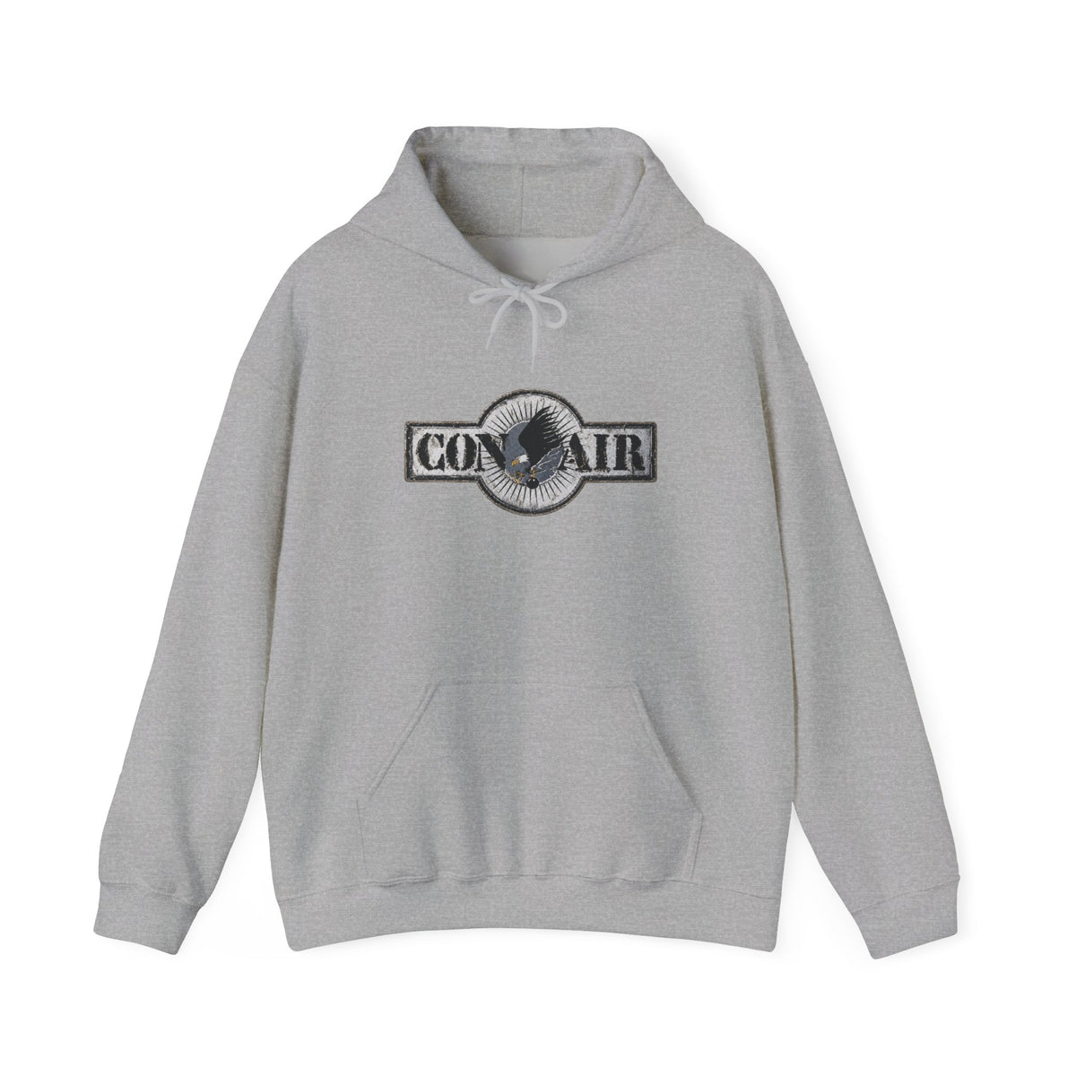 Hoodie — Vintage 'CON AIR' Logo Pullover Sweatshirt