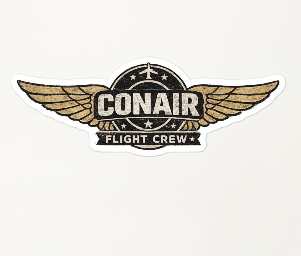 CONAIR Flight Crew Bubble-Free Sticker | Mackenzie Shirilla | Scrapbooking Sticker