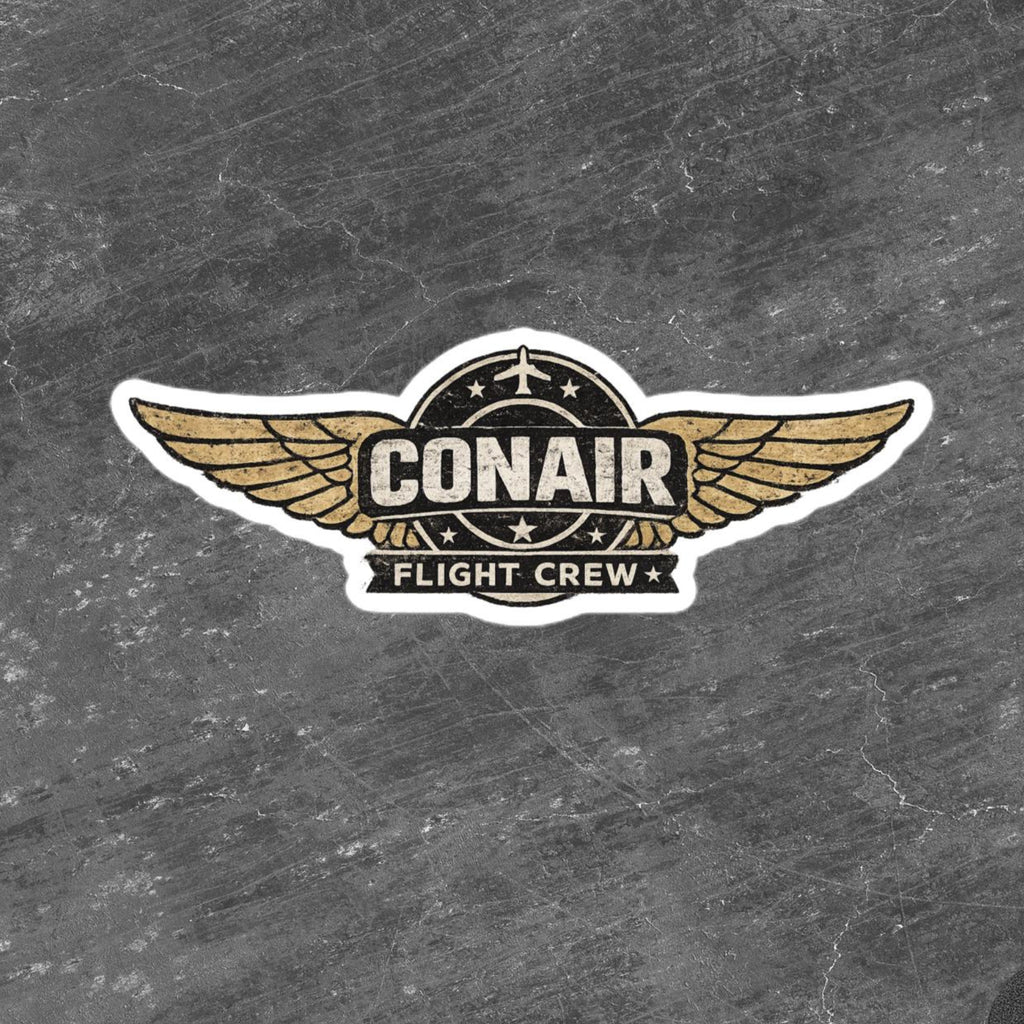 CONAIR Flight Crew Bubble-Free Sticker | Mackenzie Shirilla | Scrapbooking Sticker