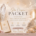 Star Origins Packet | Star Seed Soul Origin Reading | Grounded Spiritual PDF | Kate Putnam