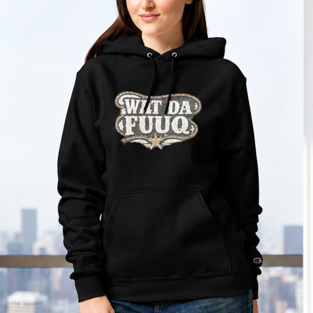 What Da FUUK Unisex Champion Hoodie | Mackenzie Shirilla