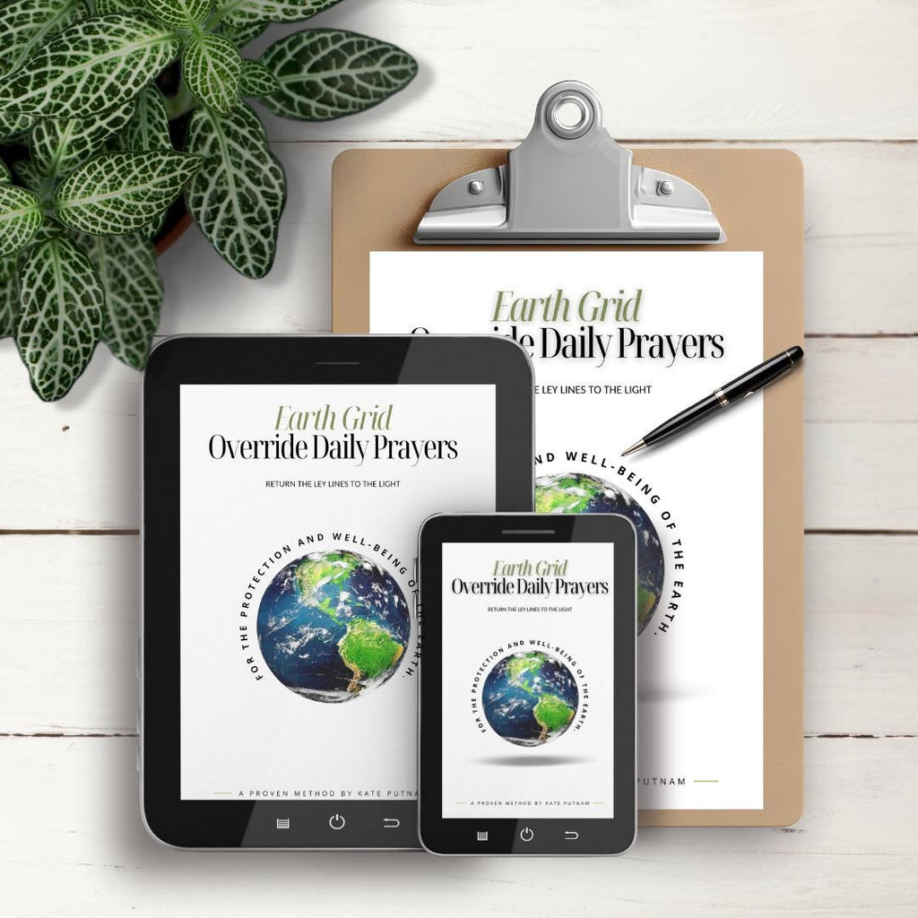 Daily Protection Prayers | Archangel Michael, Earth Grid Healing (Digital Download PDF)