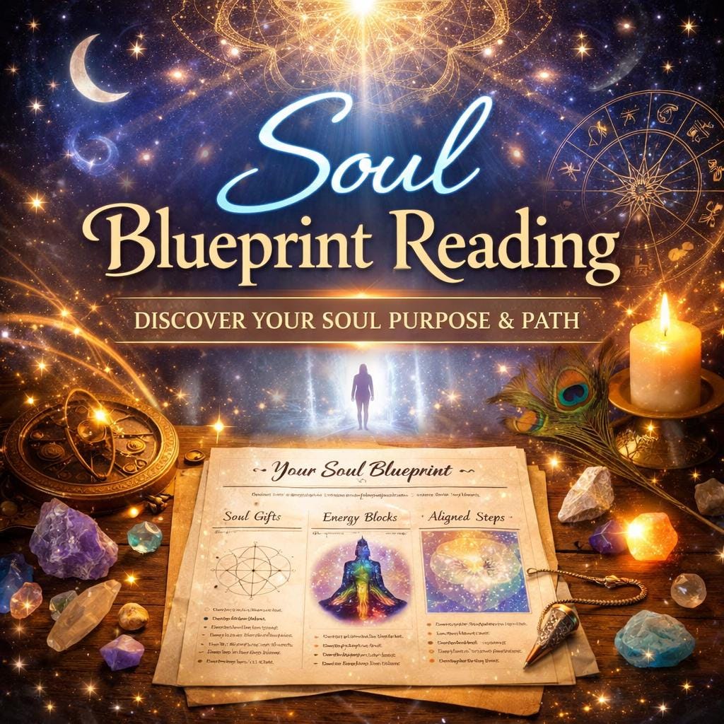 Soul Blueprint Reading | Life Purpose, Past Life, Spiritual Guidance (PDF)