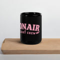 CONAIR Flight Crew Black Glossy Mug