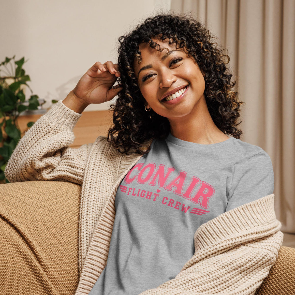 Women's Relaxed T-Shirt CONAIR Flight Crew
