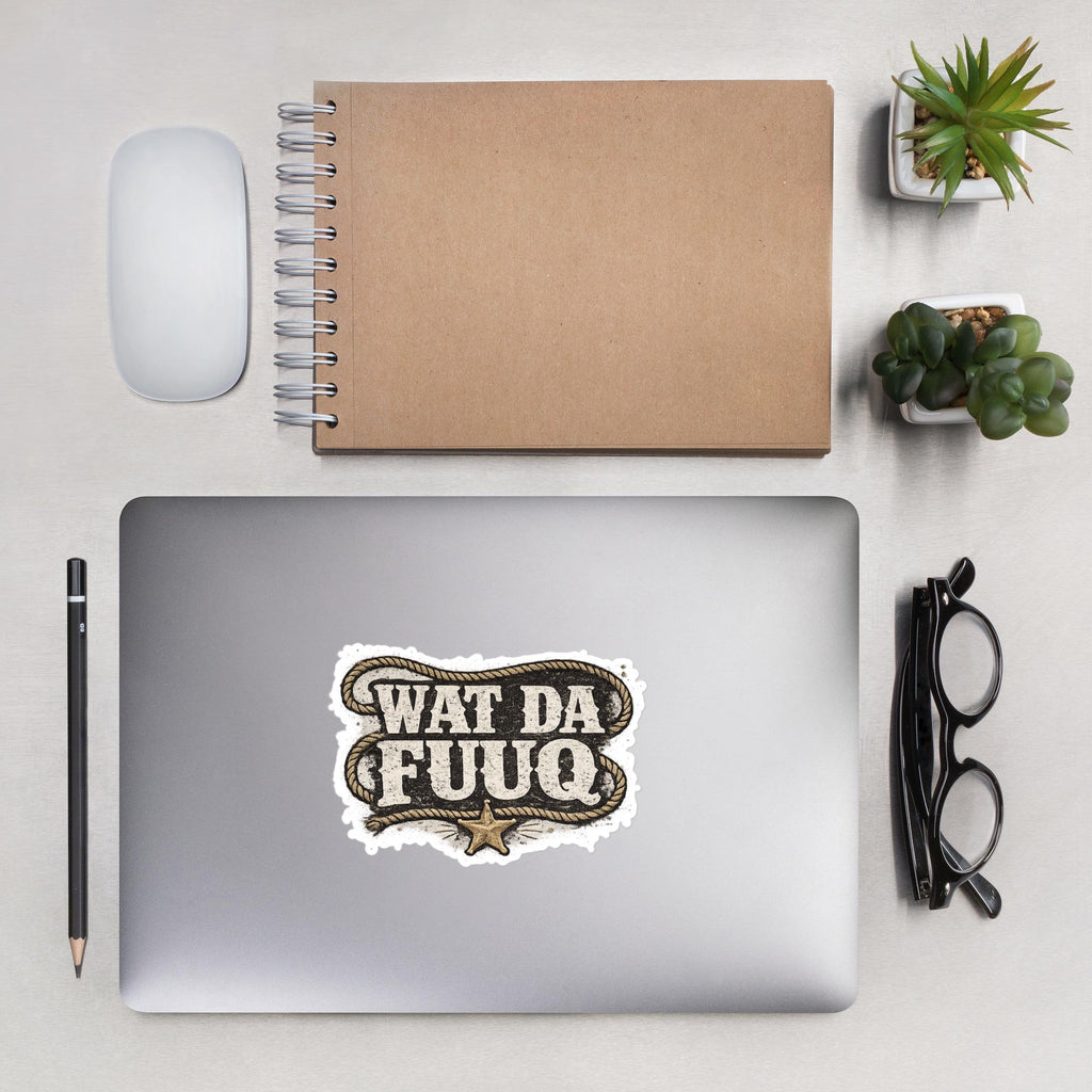 What Da FUUQ Bubble Free Sticker | Mackenzie Shirilla | Funny Stuff