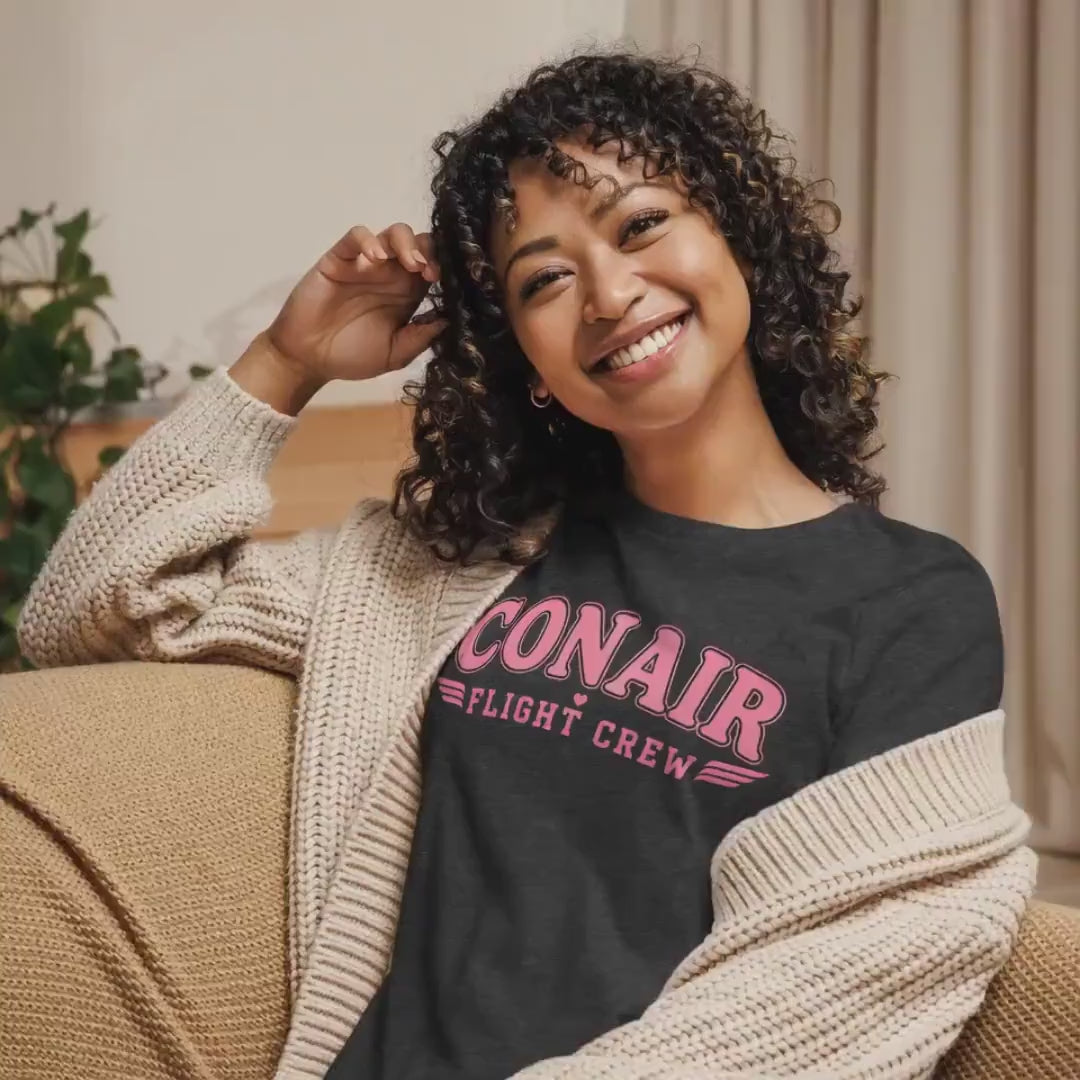 Women's Relaxed T-Shirt CONAIR Flight Crew