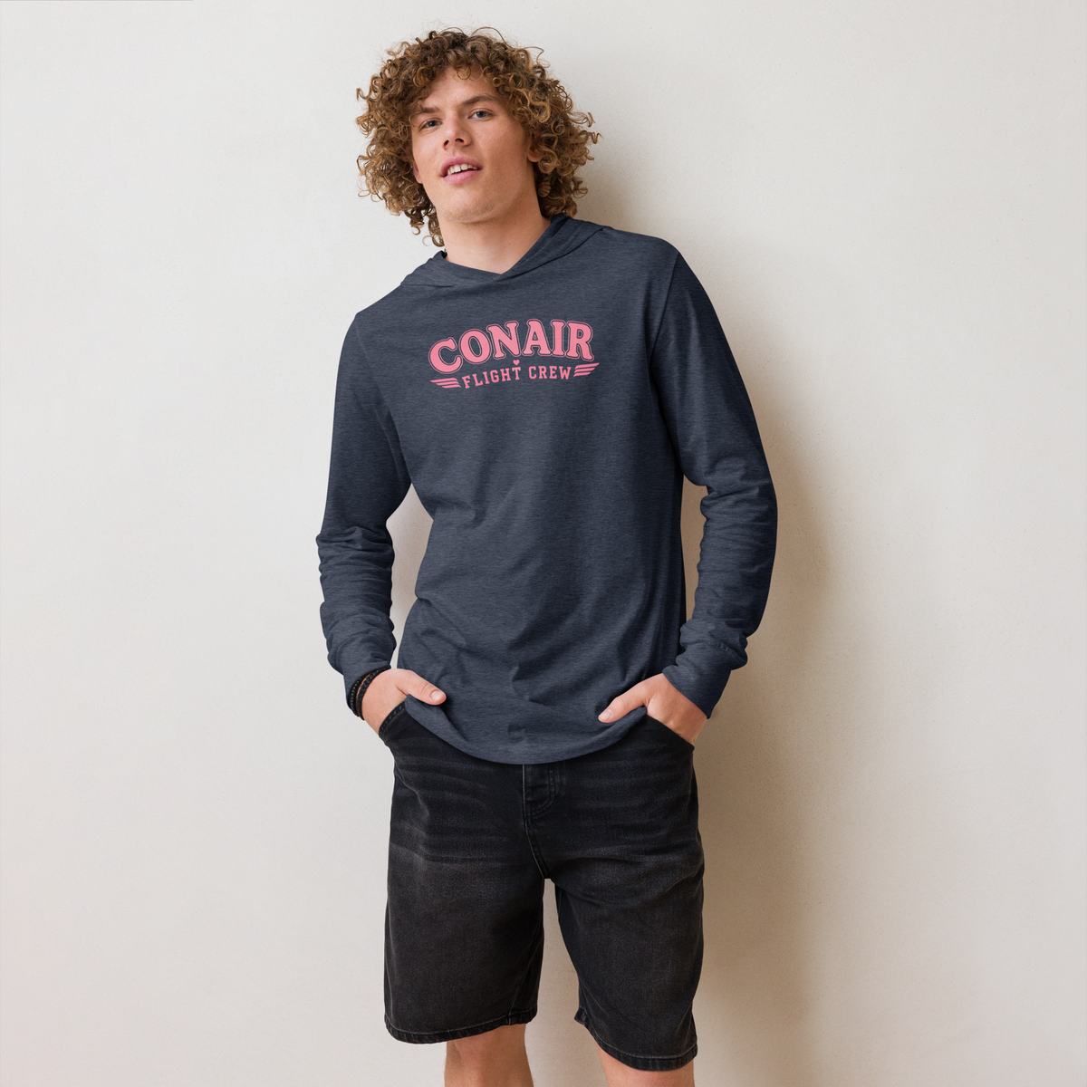 Hooded Long-Sleeve Tee CONAIR Flight Crew